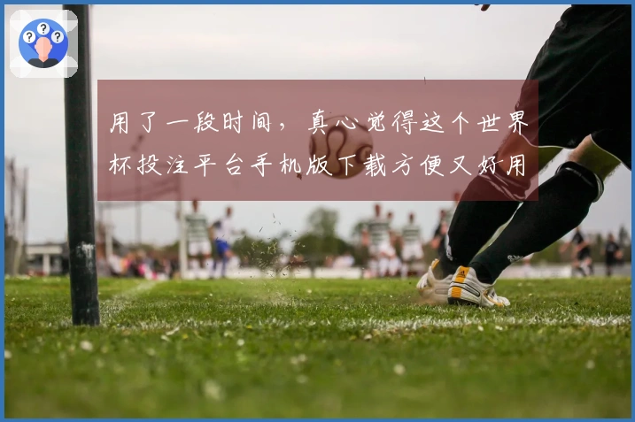 用了一段时间，真心觉得这个世界杯投注平台手机版下载方便又好用