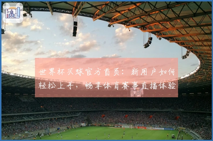 世界杯买球官方首页：新用户如何轻松上手，畅享体育赛事直播体验